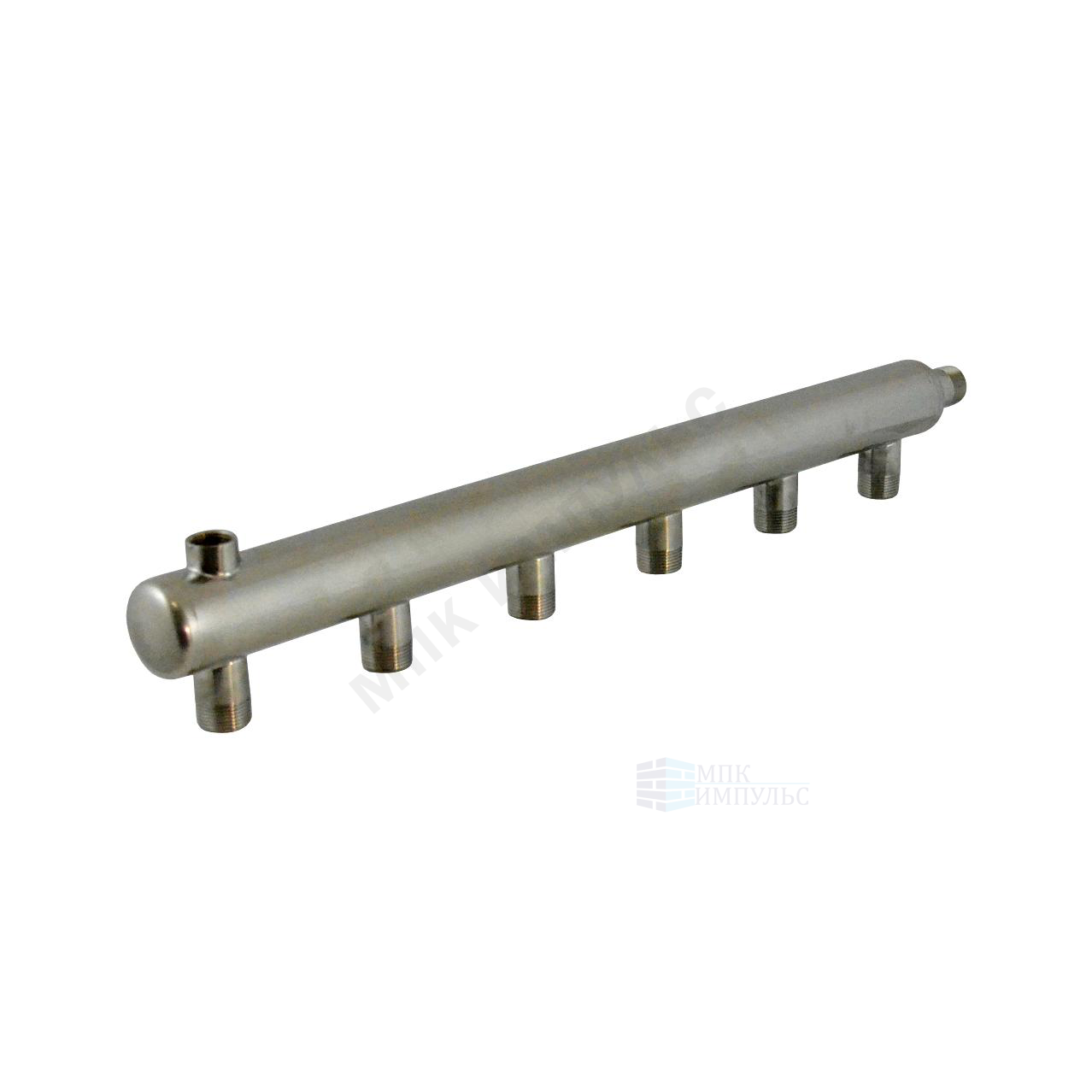 Коллектор нержавеющая сталь Ду 32 1 1/4" НР на 2 вых 1/2" НР м/о 50мм Элит-Металл 1180 — изображение 5