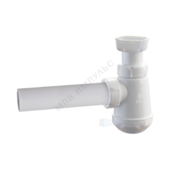 Сифон для умывальника/биде бутылочный 1 1/4"x32 с прямой трубкой 32 без выпуска Чик Орио МВ-32009