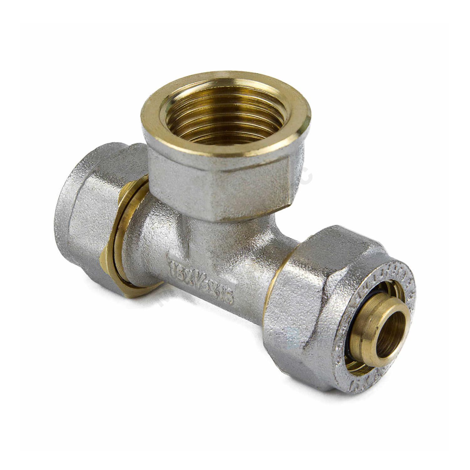 Тройник МП латунь никель обжим Дн 26х3/4"х26 ВР ГОСТ 32415-2013 7013 Aquasfera 7013-03 . — изображение 11