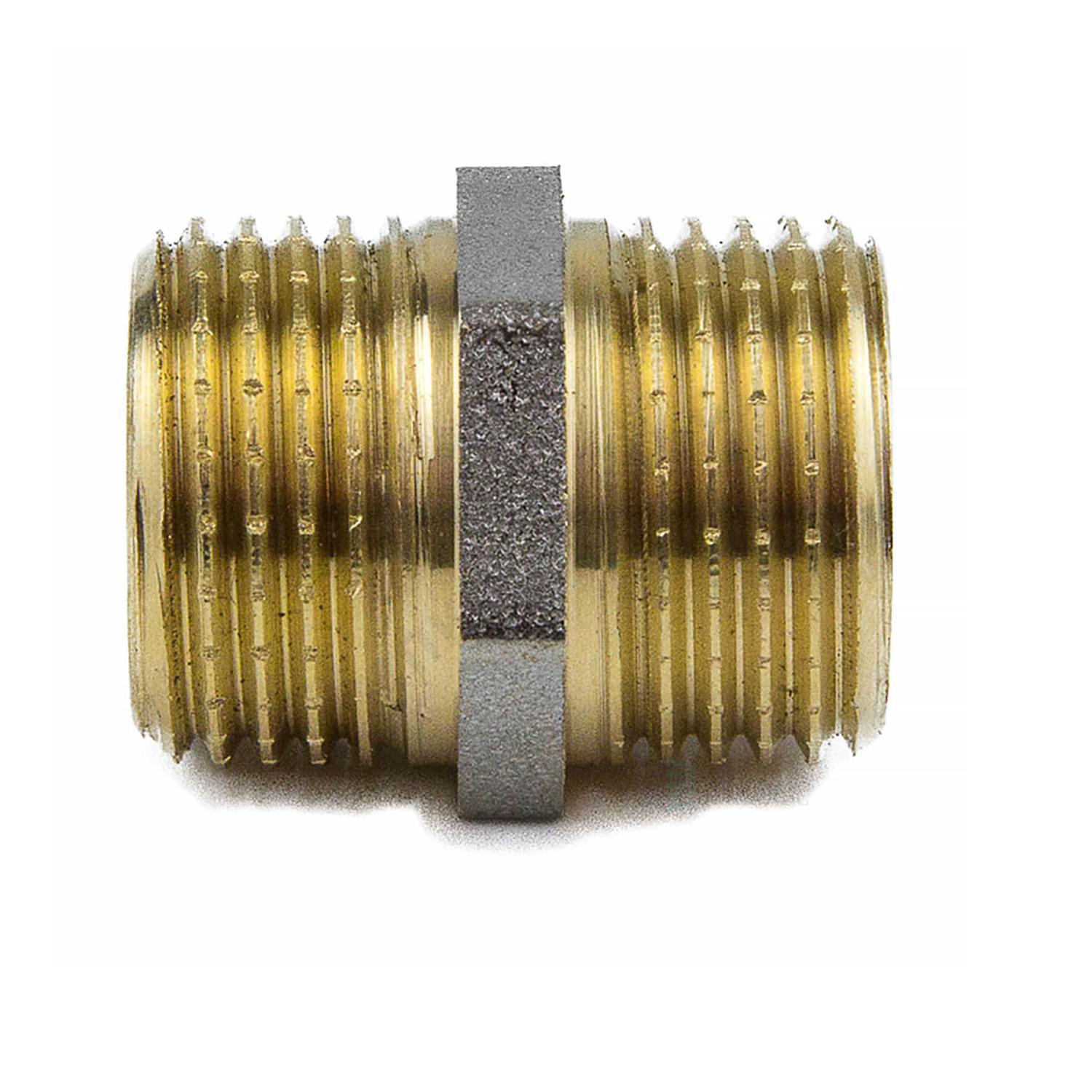 Ниппель латунь никель Ду 32 (1 1/4") НР 9022 ГОСТ 32585-2013 Aquasfera 9022-04 — изображение 17
