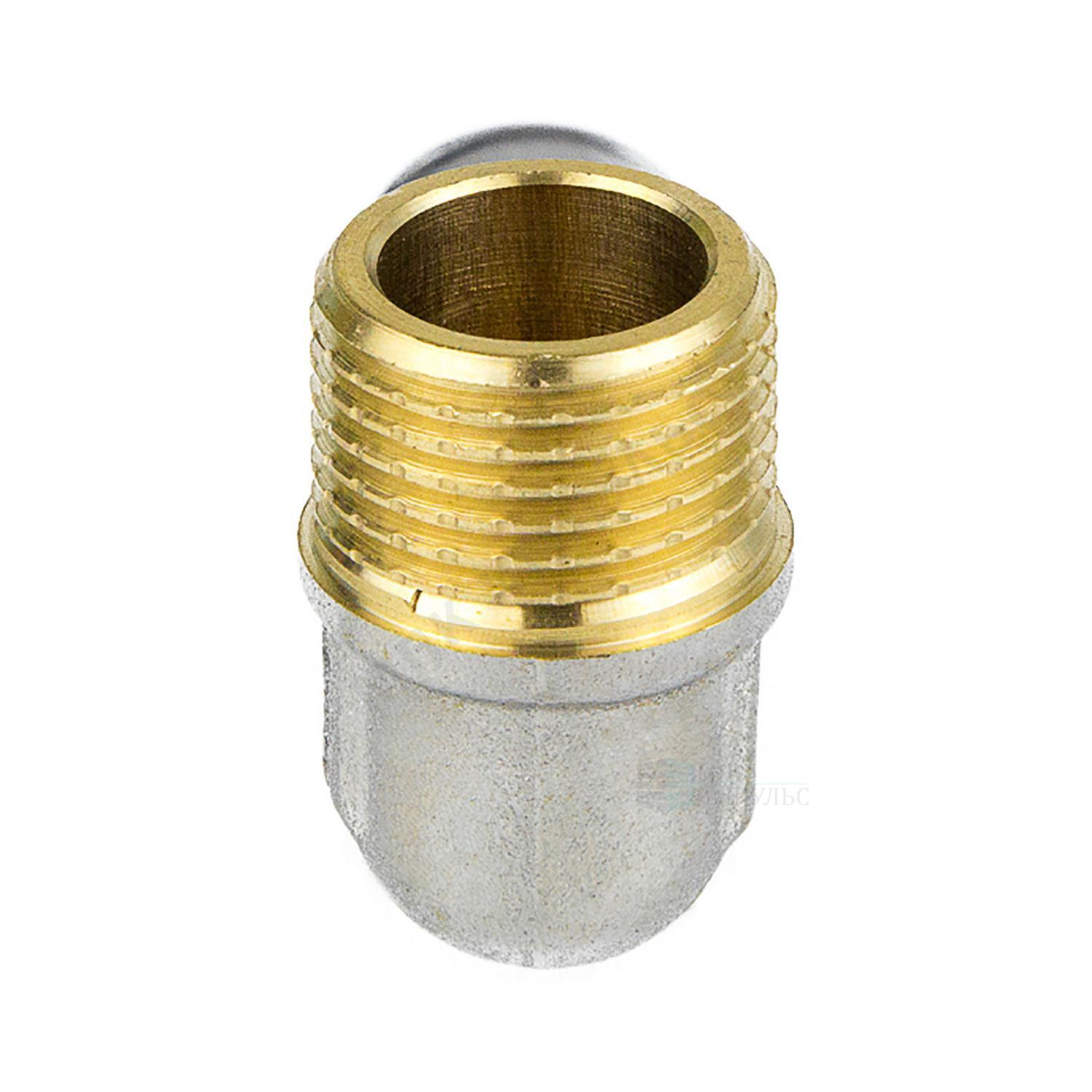 Угольник МП латунь никель пресс Дн 20х3/4"х90гр НР ГОСТ 32415-2013 8006 Aquasfera 8006-04 — изображение 12