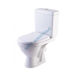 Сиденье для унитаза дюропласт микролифт белое Неро Люкс Rosa (Кировская керамика)