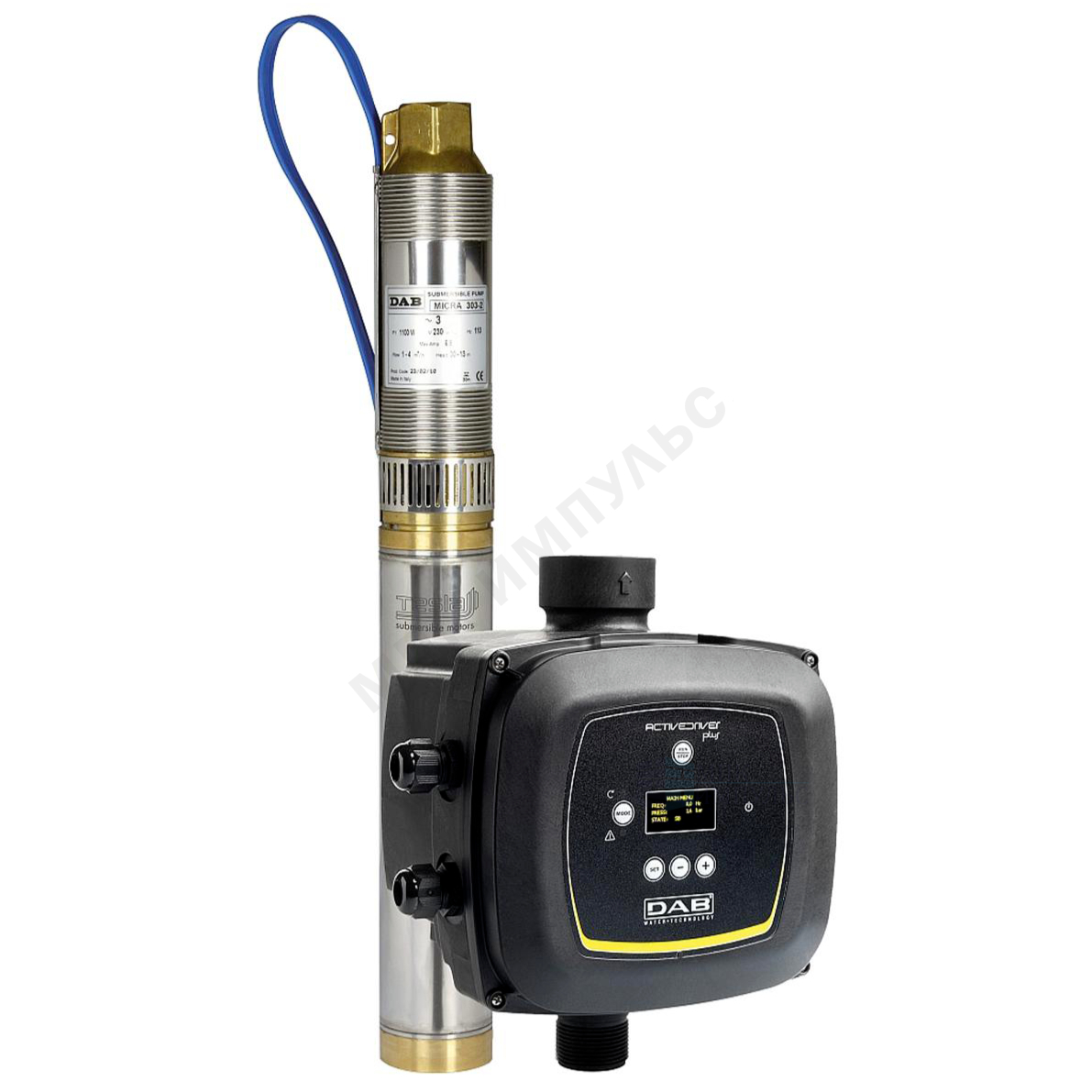 Насос скважинный MICRA HS 3"+Active Drive 1х230 В/50 Гц DAB 60180975
