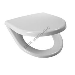 Сиденье для унитаза дюропласт белое Лира Rosa (Кировская керамика)