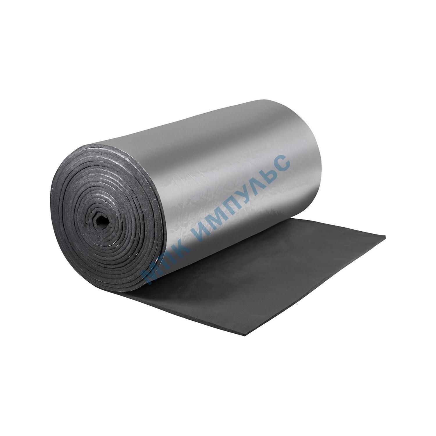 Рулон вспененный каучук ST 40/1,0-4 Тмакс=110°C черный с покрытием ALU K-flex 80640000108
