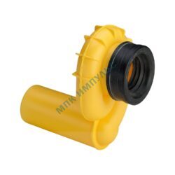 Сифон для писсуара Гала встраиваемый DN50x50 горизонтальный выпуск с резиновой манжетой D=50мм Santek 1.WH30.2.086