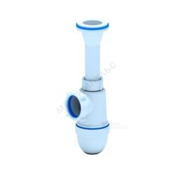 Сифон для умывальника/мойки бутылочный 1 1/4"x40 универсальный литой выпуск с пластиковой решёткой Варяг АНИ Пласт C5500