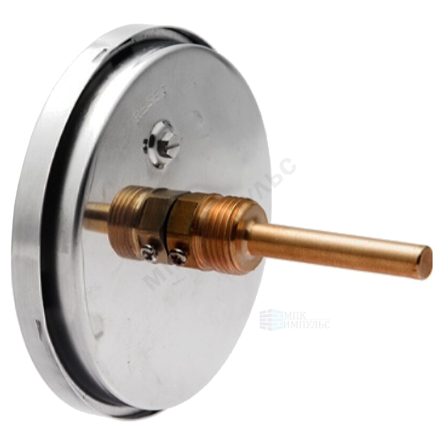 Термометр биметаллический осевой Дк100 200С L=64мм G1/2" БТ-51.211 Росма 00000002564 — изображение 2