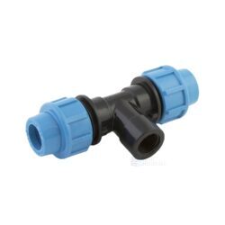 Тройник компрессионный ПЭ Дн 25х3/4"х25 ВР Ру12