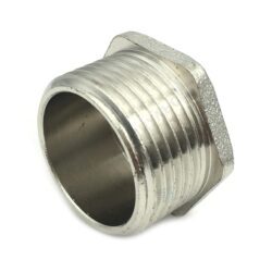 Заглушка латунь никель Ду 32 (1 1/4") НР FN101 SantechSystems