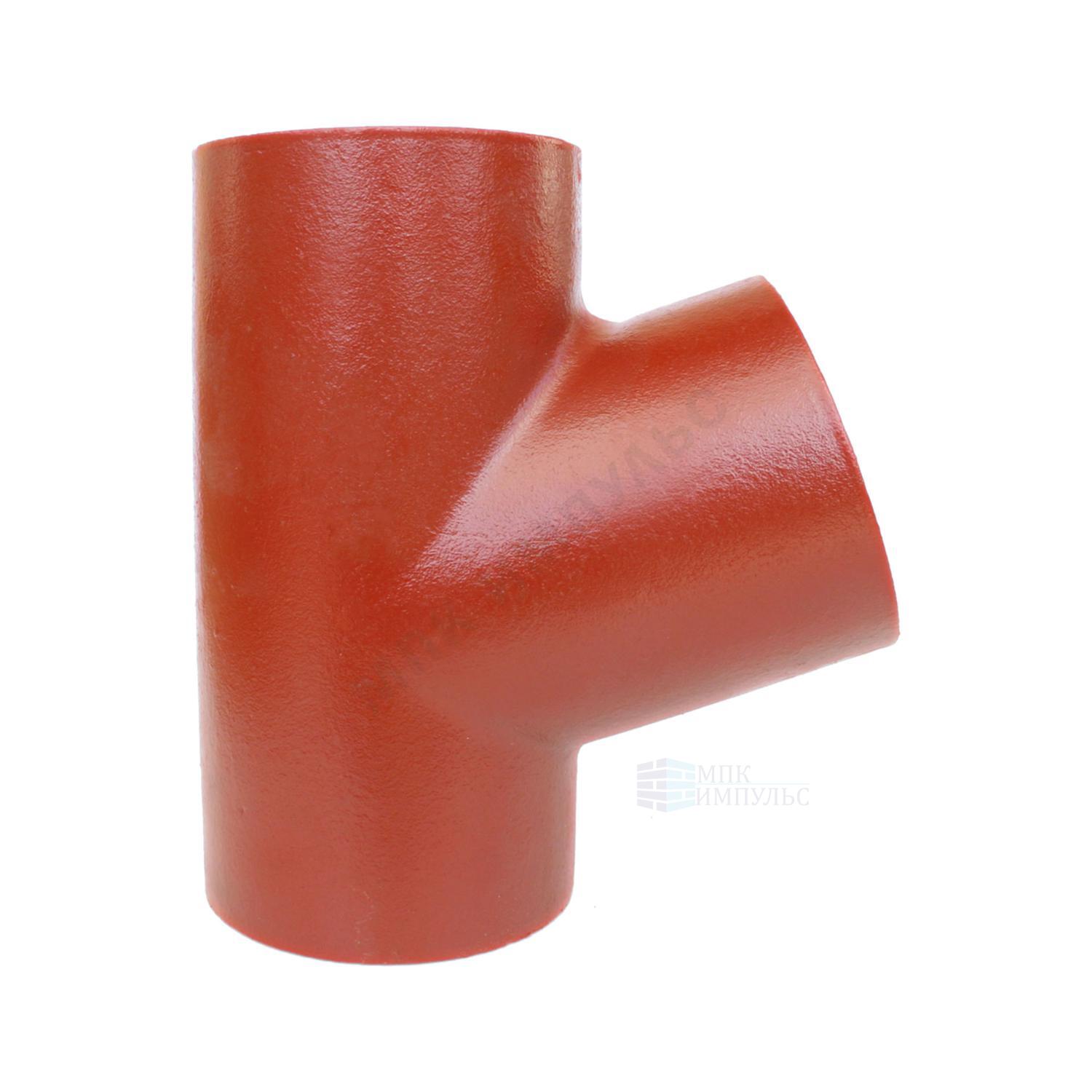 Тройник чугун SML Ду 125х125х45гр б/растр SGACX — изображение 3