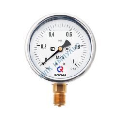 Манометр ТМ-320Р.00 радиальный Дк63мм 0-0,6 МПа кл.1,5 G1/4" Росма 00000000726