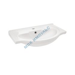 Умывальник мебельный Байкал 75 1 отверстие под смеситель по центру белый Santek 1.WH11.0.259