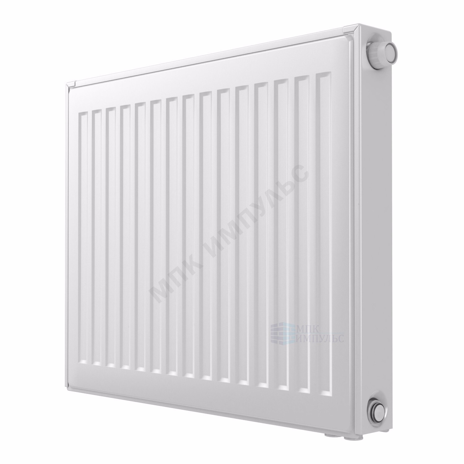 Радиатор стальной панельный Ventil Compact VC тип 11 500х800 Qну=957 Вт ниж/п прав в комплекте кронштейн. встроенный вентиль RAL 9016 (белый) Heaton