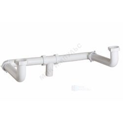 Набор для кухонной мойки с двумя чашами 1 1/2"x40 без выпуска Орио К-4300