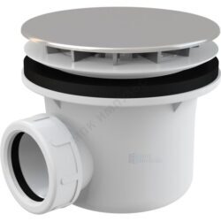 Сифон для поддона 1 1/2"x90/40 h=84мм слив крышка D=115мм Alca Plast A49CR
