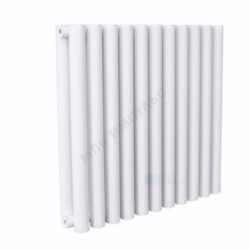 Радиатор трубчатый Гармония А40 2-500 31 секция с боковой подводкой ВР G 1/2" с кронштейнами RAL 9016 (Белый) КЗТО