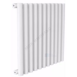 Радиатор трубчатый Гармония А40 1-300 35 секций с т/клапаном с нижней подводкой лев ВР G 1/2" с кронштейнами RAL 9016 (Белый) КЗТО ГА40130035НЛ