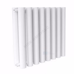 Радиатор трубчатый Гармония 2-750 13 секций с боковой подводкой ВР G 1/2" с кронштейнами RAL 9016 (Белый) КЗТО