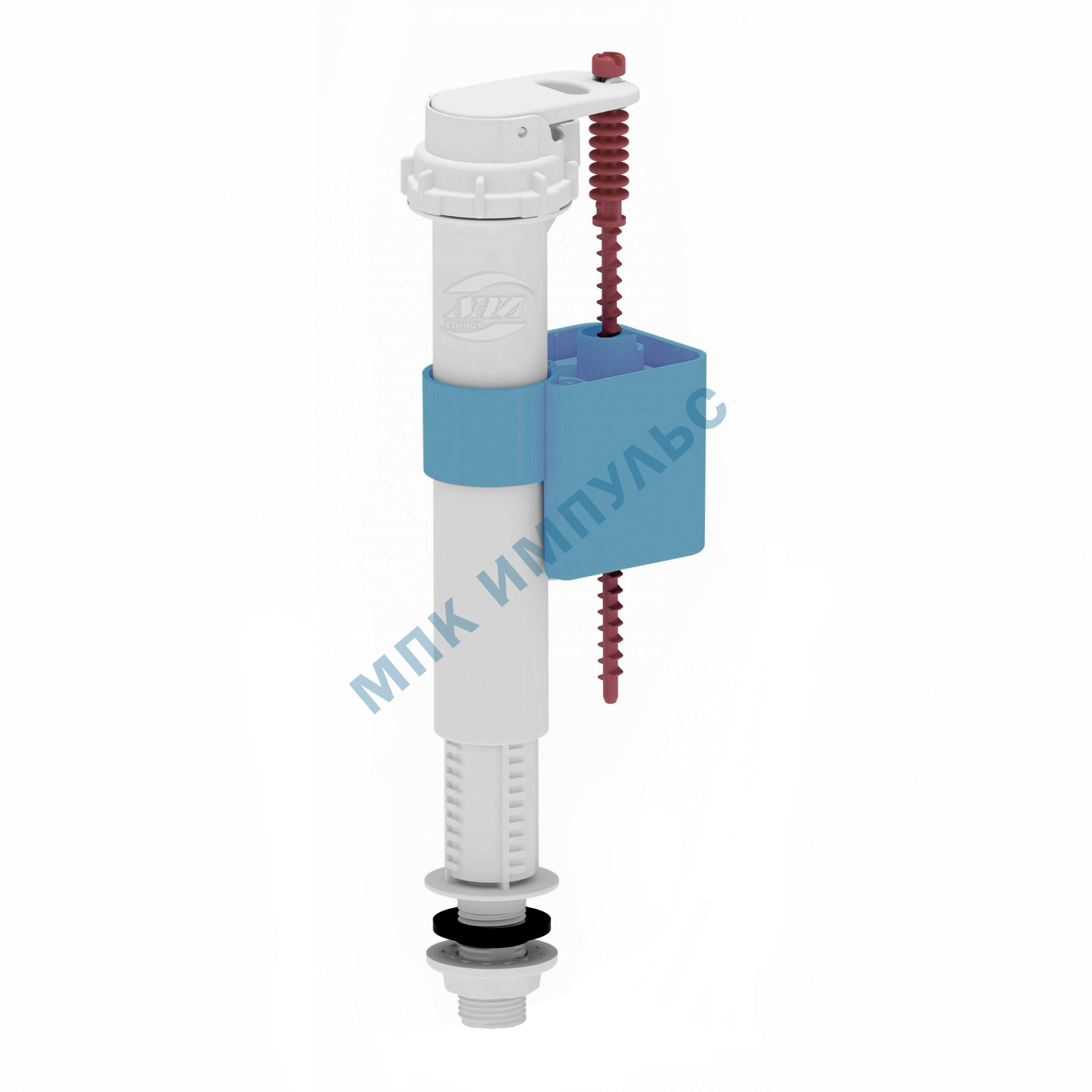 Арматура для бачка наливная 1/2" нижнее подключение АНИ Пласт WC5520