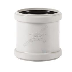 Муфта PP-MD ремонтная бесшумная светло-серая Skolan Safe SKU Дн 200 (DN200) б/нап в/к Ostendorf 338500