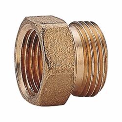 Переход латунь Ду 20х15 (3/4"х1/2") под евроконус ВР/НР R180FR Giacomini R180RY057