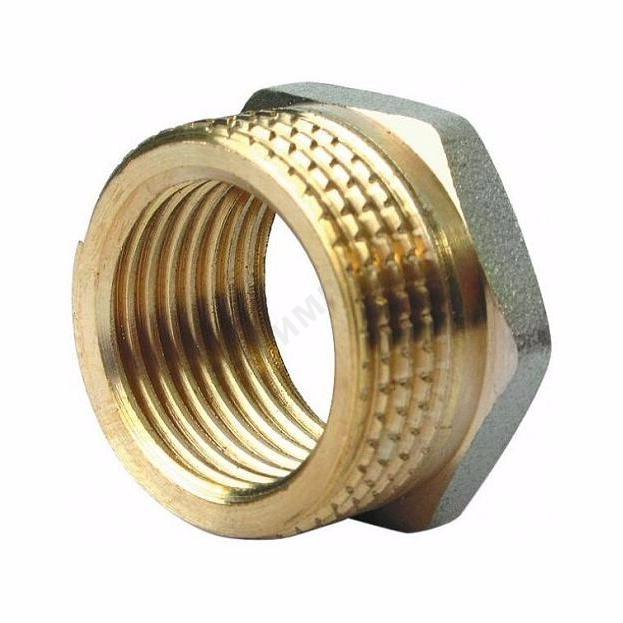 Футорка латунь Ду 15 (1/2"хМ10х1) под термодатчик НР/ВР Апогей 310010