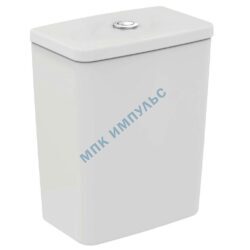 Бачок для унитаза нижний подвод арматура 2/реж слив кнопка белый CONNECT AIR Cube Ideal Standard E073401