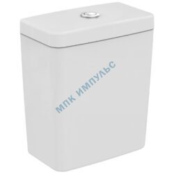 Бачок для унитаза нижний подвод арматура 2/реж слив кнопка белый CONNECT CUBE Ideal Standard E797001