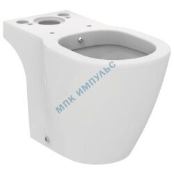 Унитаз-биде без бачка горизонтальный выпуск без сиденья белый CONNECT Ideal Standard E781801