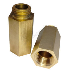Удлинитель латунь Ду 15 (1/2") L=60мм ВР/НР Апогей 312043