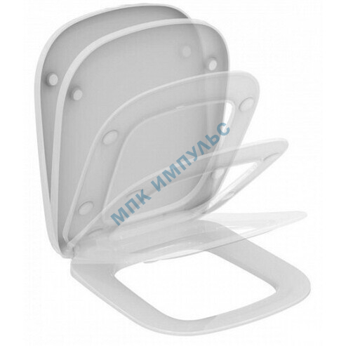 Сиденье для унитаза дюропласт микролифт Esedra Ideal Standard T318301