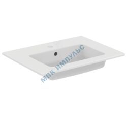 Умывальник мебельный TEMPO Vanity 61 1 отверстие под смеситель по центру белый Ideal Standard E066801