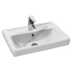 Умывальник мебельный Тигода 55 1 отверстие под смеситель по центру мини Santek 1.WH30.2.127