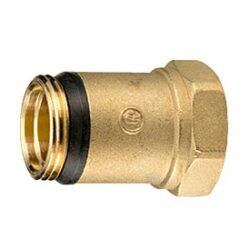Соединитель промежуточный латунь 1”x1” R557P Giacomini R557PY005