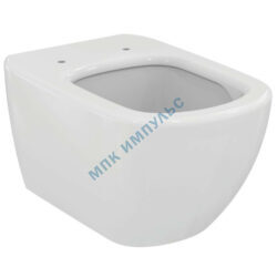 Унитаз подвесной без сиденья белый матовый TESI AquaBlade Ideal Standard T0079V1