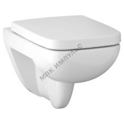 Унитаз подвесной горизонтальный выпуск без сиденья белый Renova Plan Rimfree Geberit 202170000