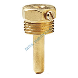 Гильза латунь R227-1 НР G1/2" для датчика температуры Giacomini R227Y003