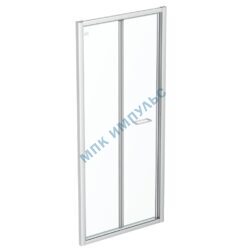 Дверь душевая CONNECT 2 Bifold door 900х1950 мм алюминиевый профиль, серебро Ideal Standard K9287EO