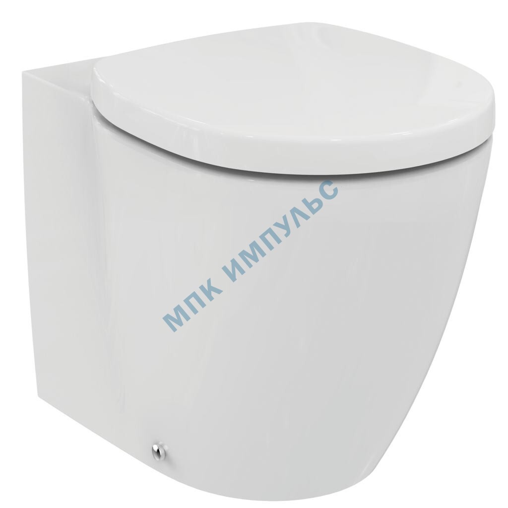 Унитаз приставной универсальный выпуск с арматурой без сиденья белый CONNECT AquaBlade Ideal Standard E052401