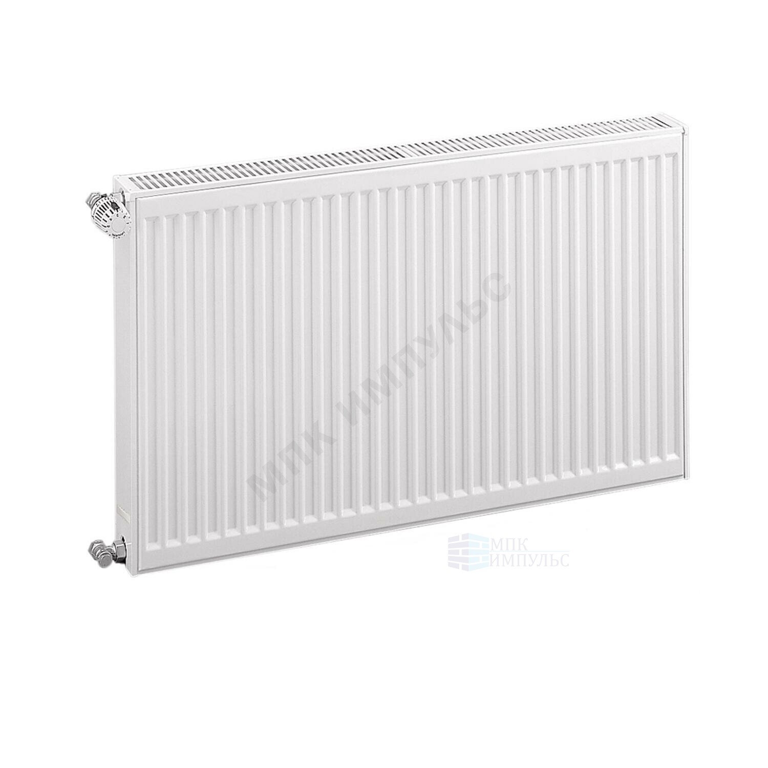 Радиатор стальной панельный Compact C тип 21 300х2600 Qну=2897 Вт бок/п RAL 9016 (белый) Heaton