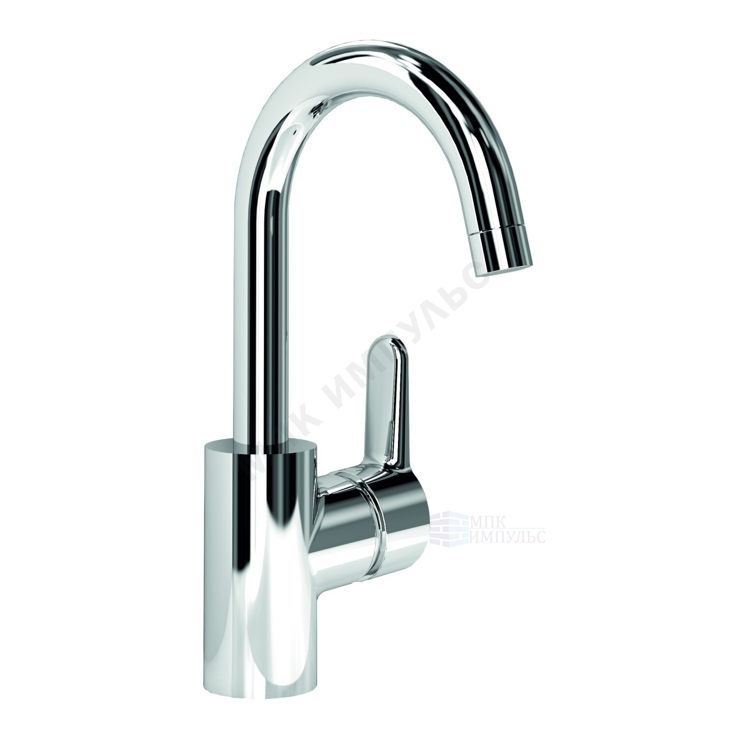 Смеситель для умывальника ручка сбоку одноручный хром CONNECT BLUE Ideal Standard B9933AA