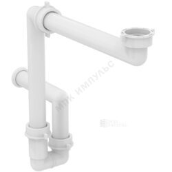 Сифон для умывальника трубный 1 1/4"x32 без выпуска Space Saving Ideal Standard EE23033967