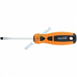 Отвертка шлицевая Point SL 6х38мм CrV, 2-х компонентная рукоятка SPARTA 11751