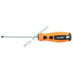 Отвертка шлицевая Point SL 4х100мм CrV, 2-х компонентная рукоятка SPARTA 11763