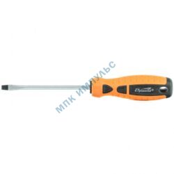 Отвертка шлицевая Point SL 5х100мм CrV, 2-х компонентная рукоятка SPARTA 11766