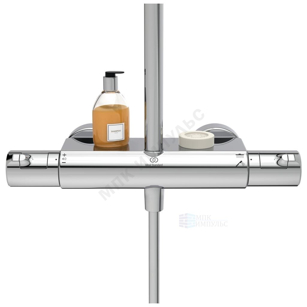 Система душевая с термостатическим смесителем хром CERATHERM T50 Ideal Standard A7230AA — изображение 2