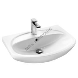 Умывальник мебельный Стелла 65 1 отверстие под смеситель по центру белый Santek 1.WH11.0.174