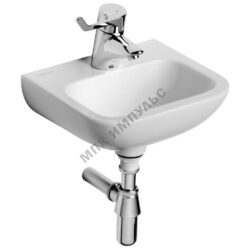 Умывальник подвесной CONTOUR 37 1 отверстие под смеситель по центру Ideal Standard S212201
