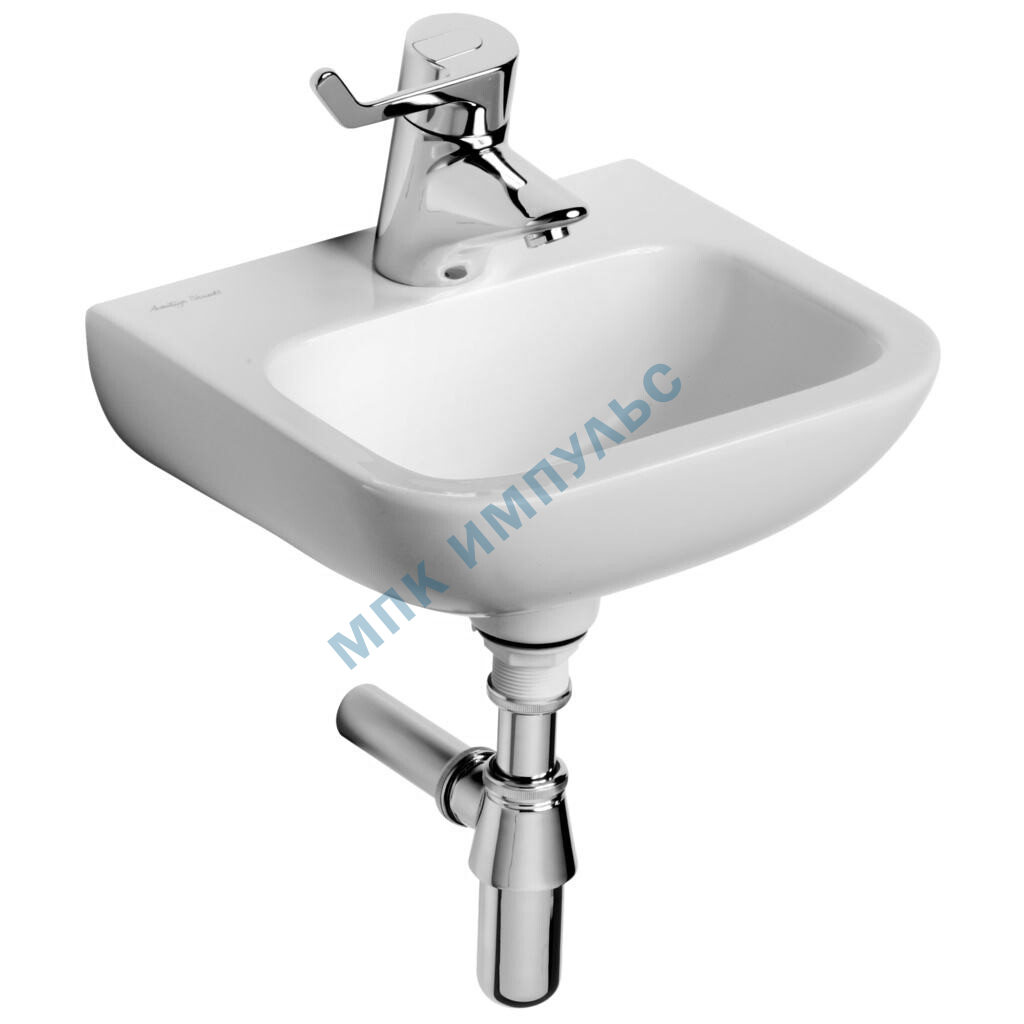 Умывальник подвесной CONTOUR 37 1 отверстие под смеситель по центру Ideal Standard S212201
